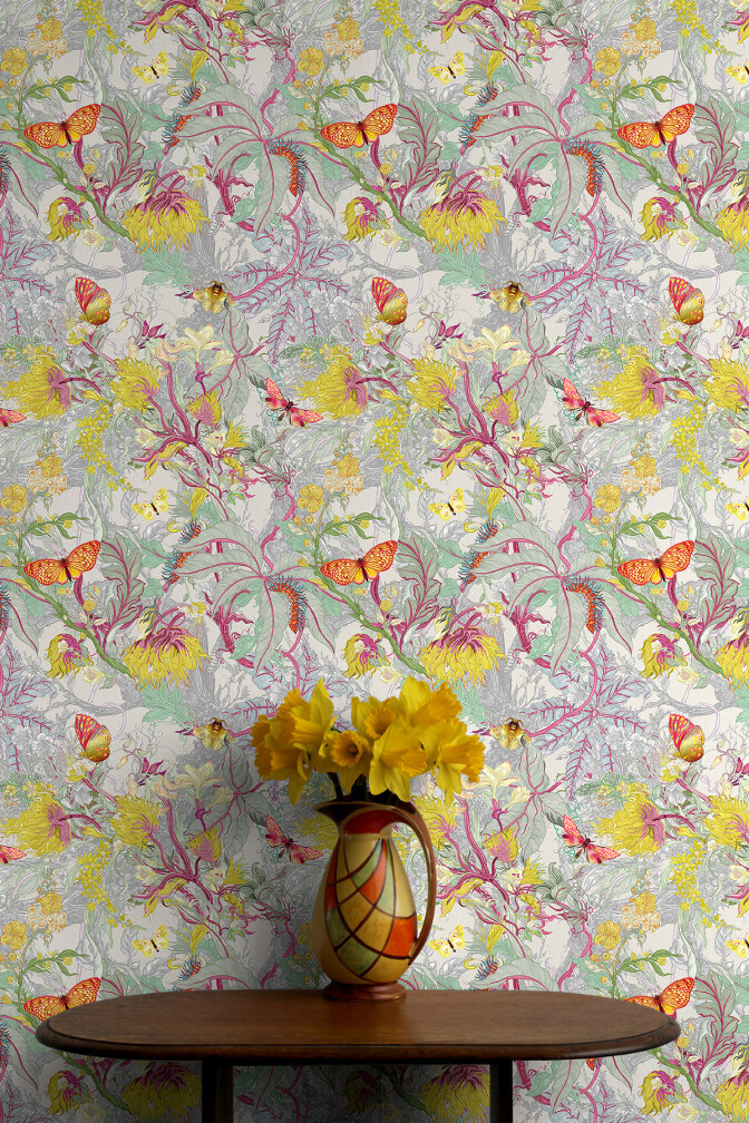 XL Jungle Modular Wallpaper Panels: Gossypium / image 3