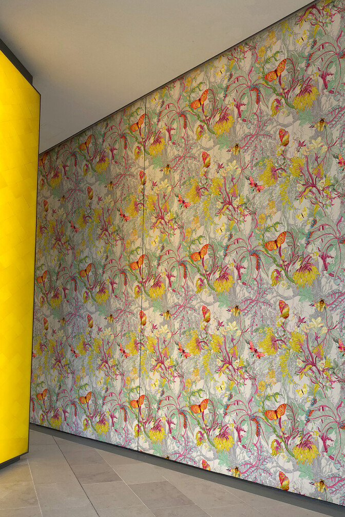 XL Jungle Modular Wallpaper Panels: Gossypium / image 4