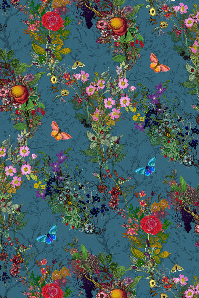 Bloomsbury Garden Cotton Linen Fabric / image 1