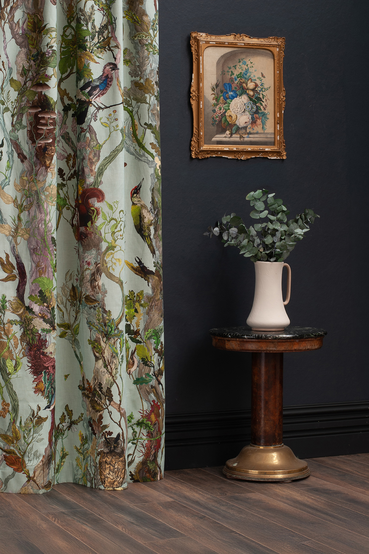 Indie Wood Cotton Linen Fabric / image 2