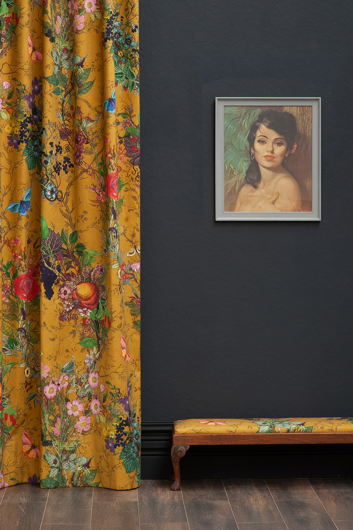 Bloomsbury Garden Cotton Linen Fabric / image 2