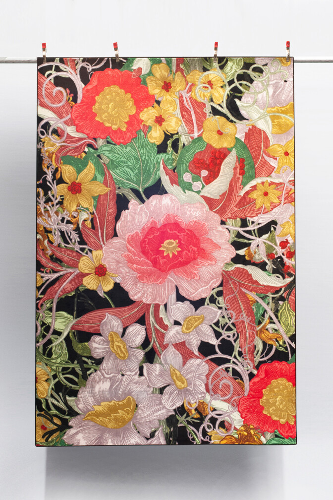 Berkeley Blooms Art Rug