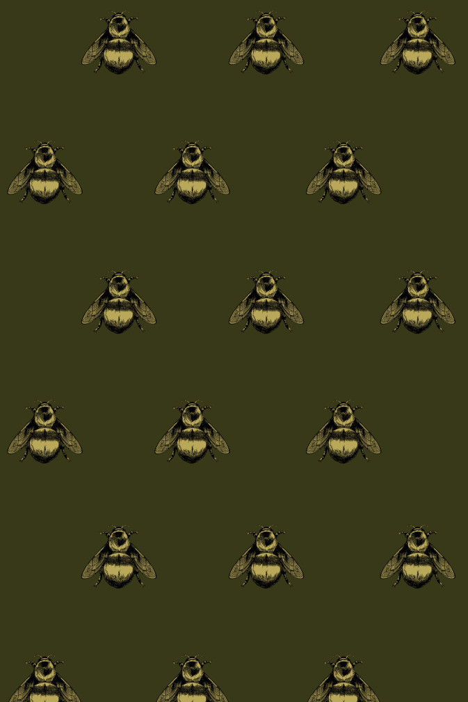 Napoleon Bee Velvet Fabric