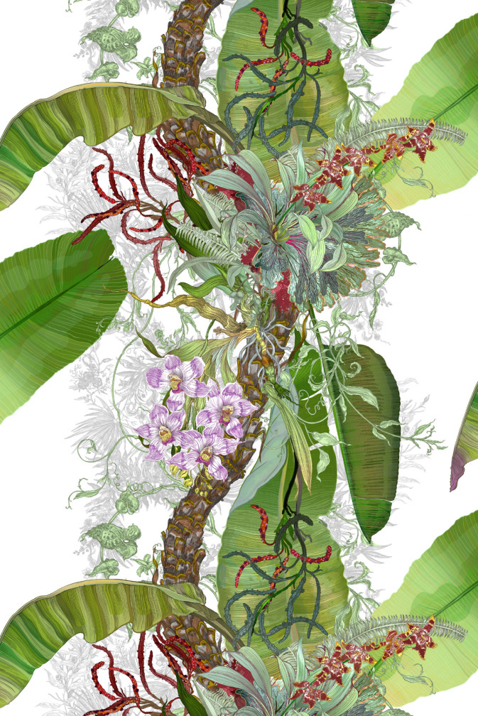 Topical Tropical Fabric